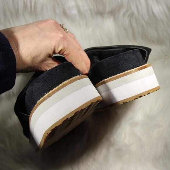 Cole Haan Black Comfort Sandals W23434 Women's Size 7 B READ - Picture 6 of 14